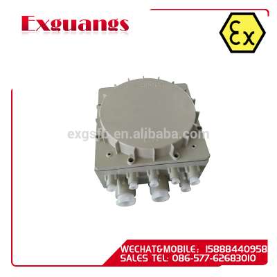 BJX51- series Explosion proof distribution box earthing cable 1 way junction box(IIB IIC DIP)